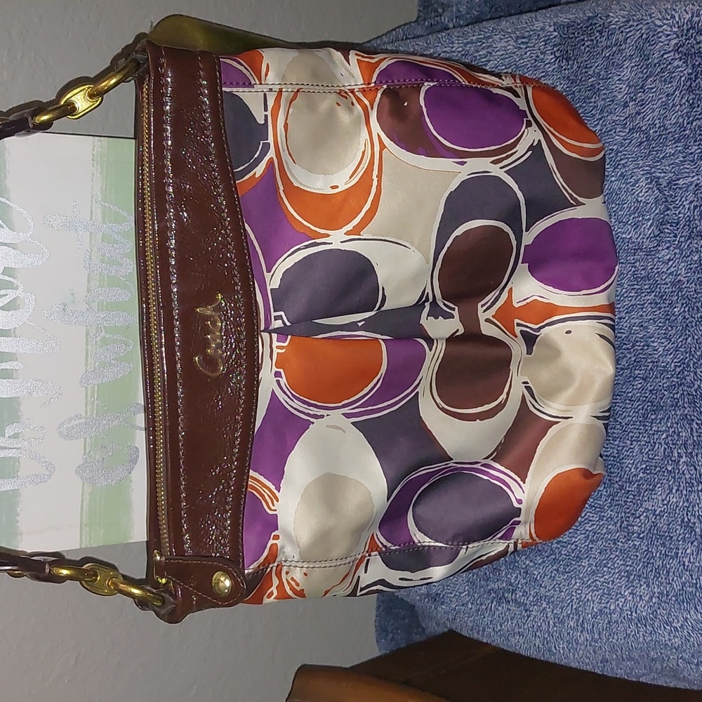 Like New Fun Coach Bag w/Strap